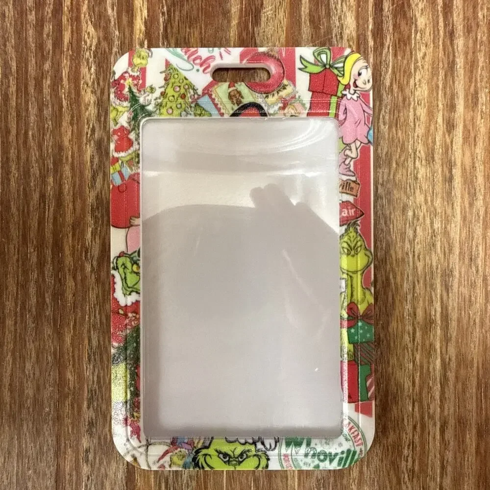 Grinch Badge ID Holder